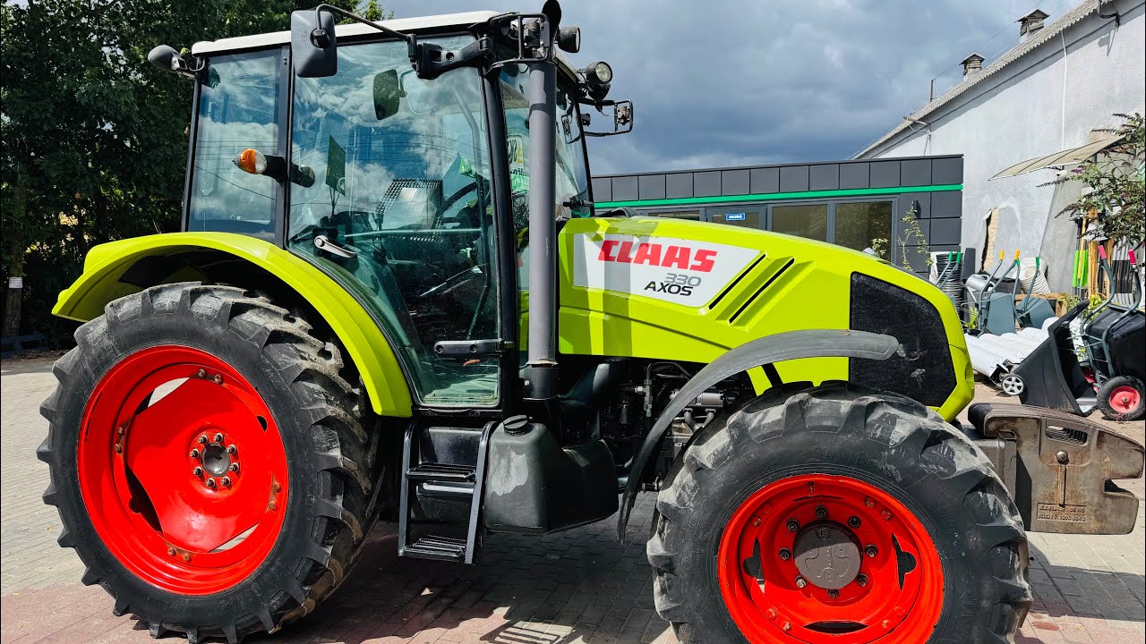 Claas Axos 330, 4 cylindry PERKINS, 92 km, 2014 rok, pneumatyka, klimatyzacja, na sprzedaż/for sale 