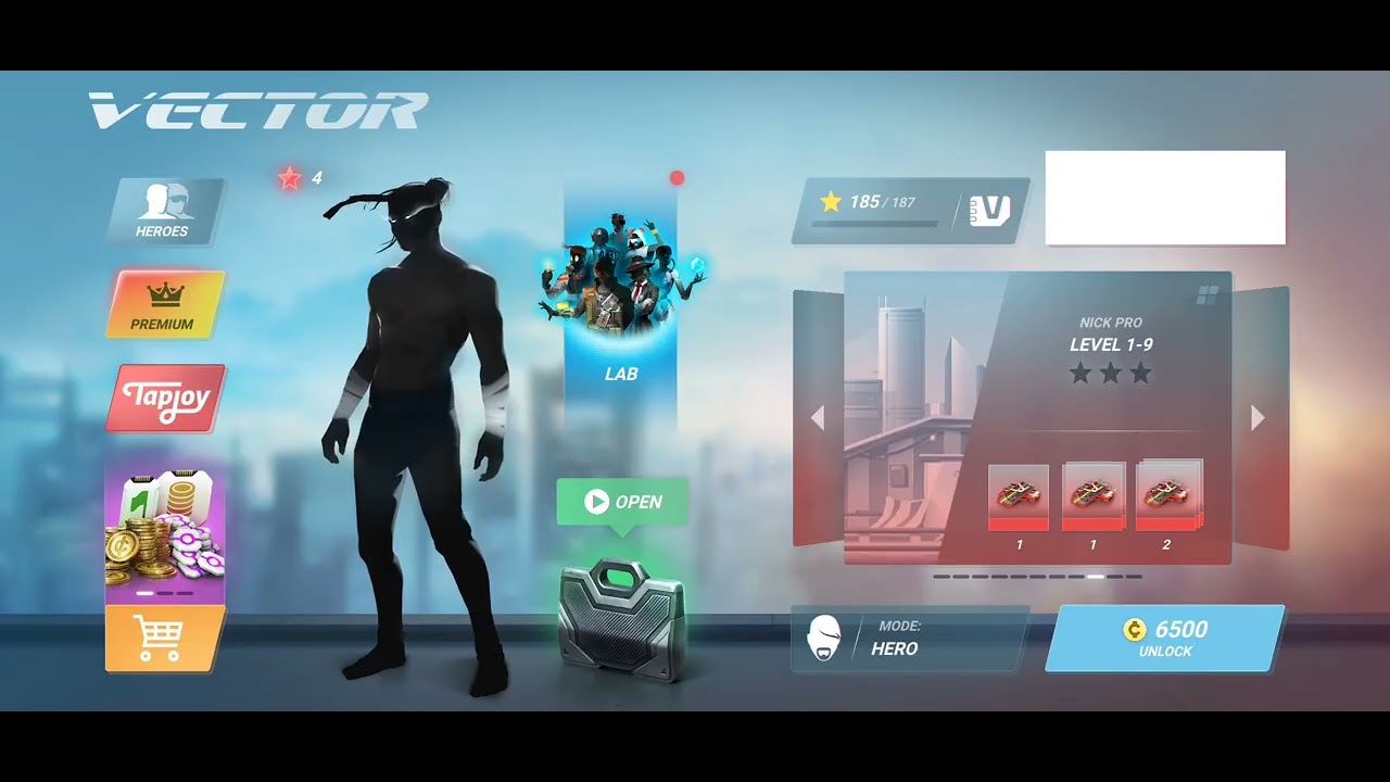 Vector new character