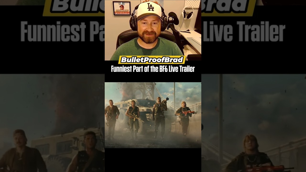 Funniest Part of the Battlefield 6 Live Action Trailer! 😂