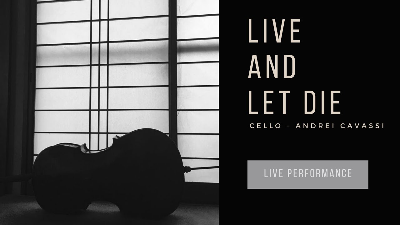 The Long And Winding Road / Live And Let Die (Live Cello Performance in Japan ) | Andrei Cavassi