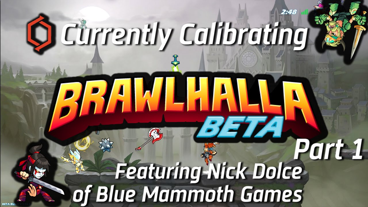 Brawlhalla Beta with Nick Dolce of Blue Mammoth Games
