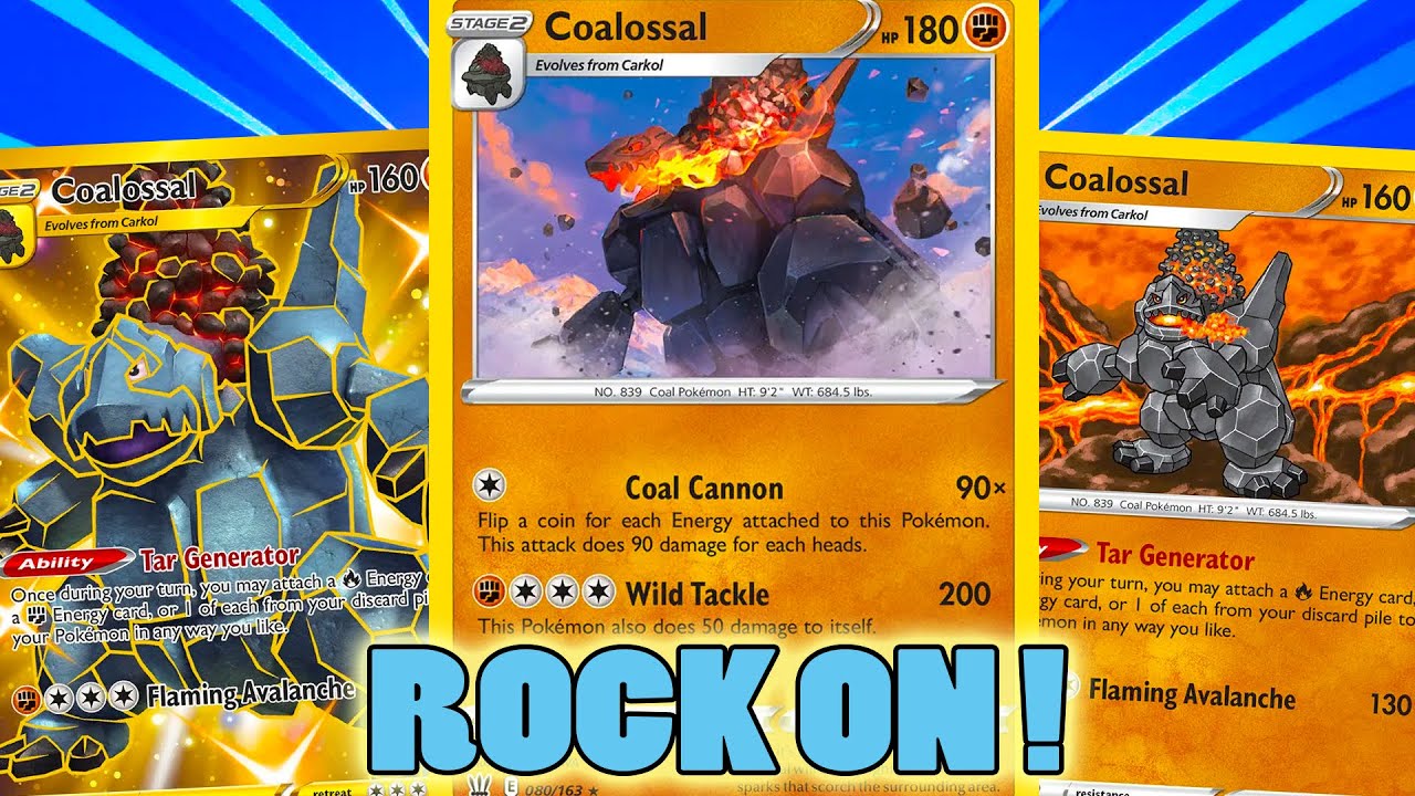Does an All Coalossal Deck Work? (Chilling Reign PTCGO)