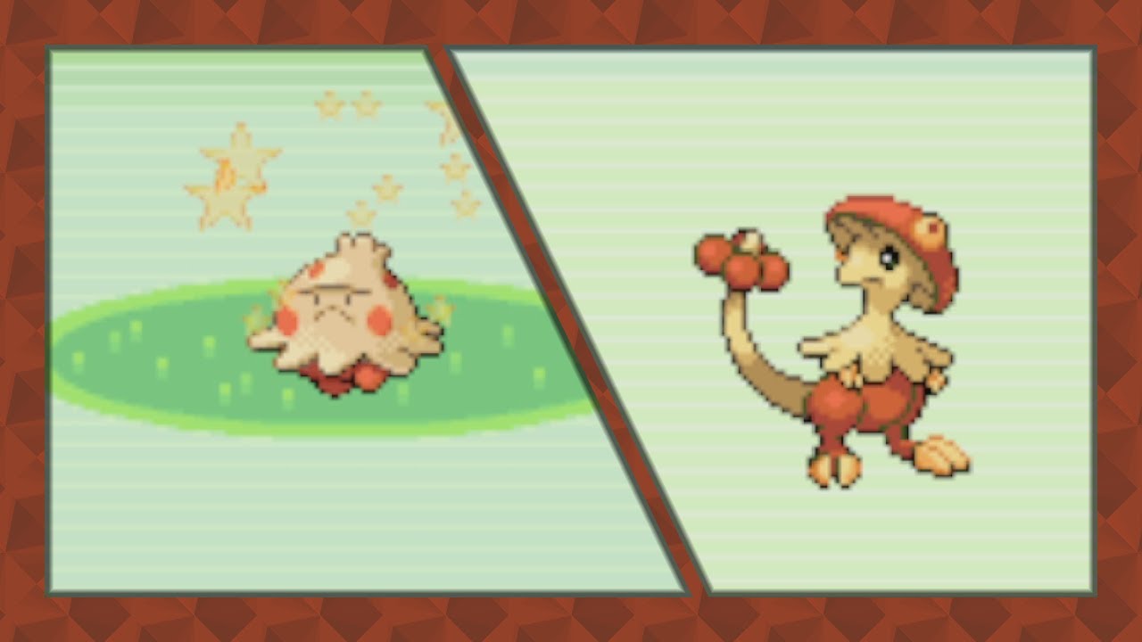 [Live] - Shiny Shroomish after 8,019 (33,933 total) random encounters in Ruby (DTQ #2)