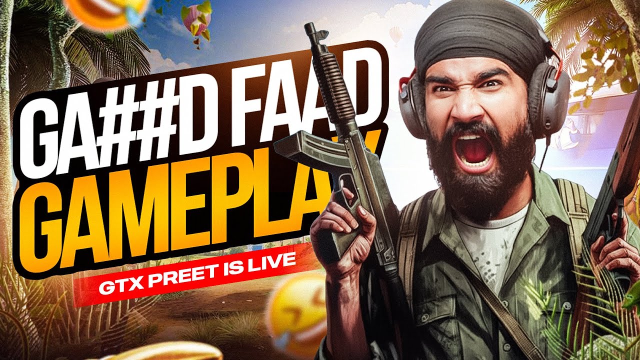 G FAAD GAMEPLAY 💩 | BGMI LIVE | PUBG LIVE