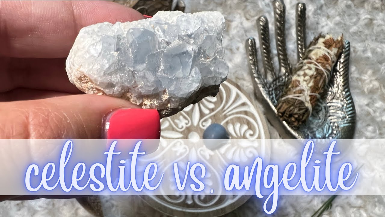 Celestite vs. Angelite: What&rsquo;s the Difference?