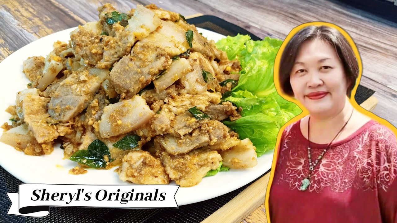 Salted Egg Pork Belly | 五花肉炒咸蛋
