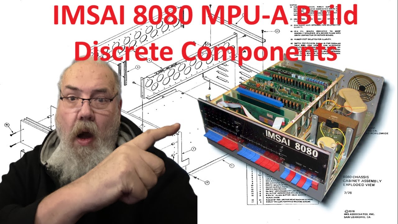 Part 3 - IMSAI 8080 MPU-A CPU Board Assembly - Discrete Components - RTR513