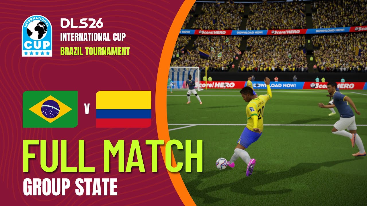 Brazil vs Colombia | INTERNATIONAL CUP | DLS26