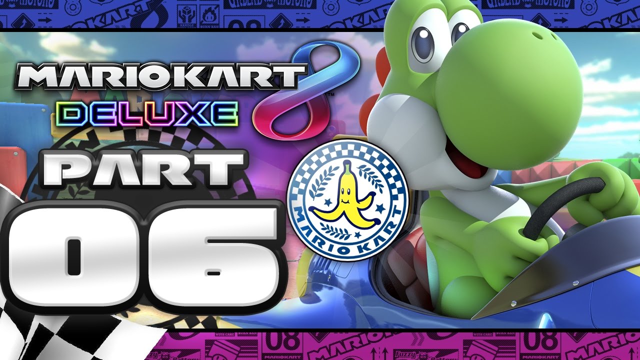 Mario Kart 8 Deluxe: Banana Cup - 200cc w/FACECAM (3 players)