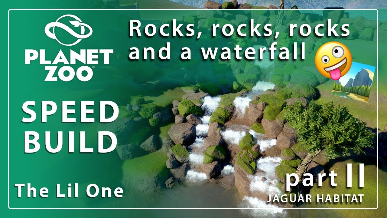 🌍Planet Zoo SPEED BUILD | 🐆Jaguar habitat | Part II