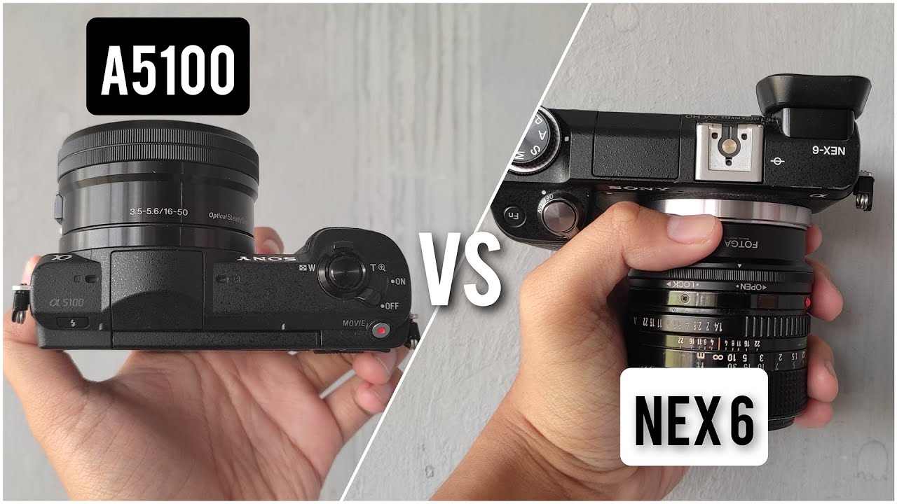 Duel Kamera Sony Nex 6 dan Sony A5100