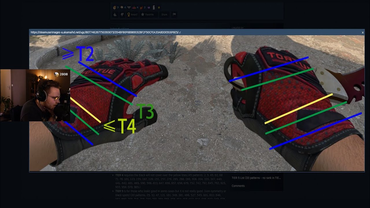 the rarest gloves in csgo