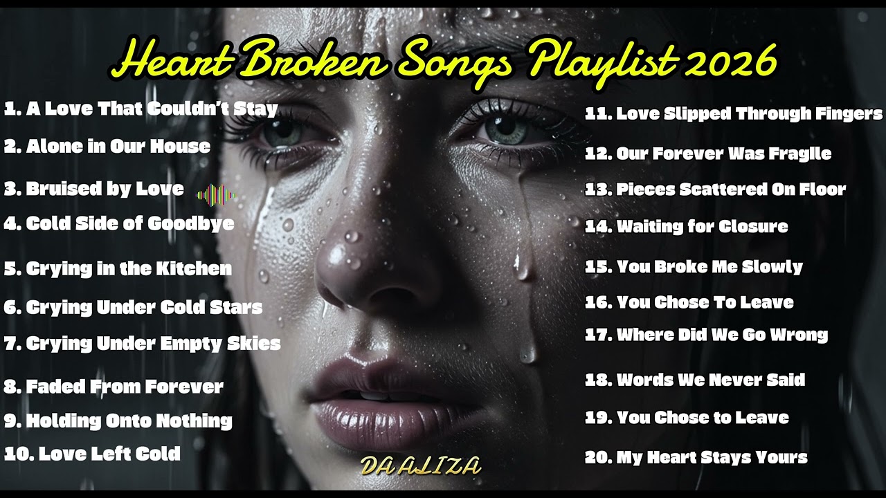 Beautiful Sad Vibes Song Playlist💔😭 Emotional Pop Ballads || English Pop for Midnight Melancholy🔥🎶