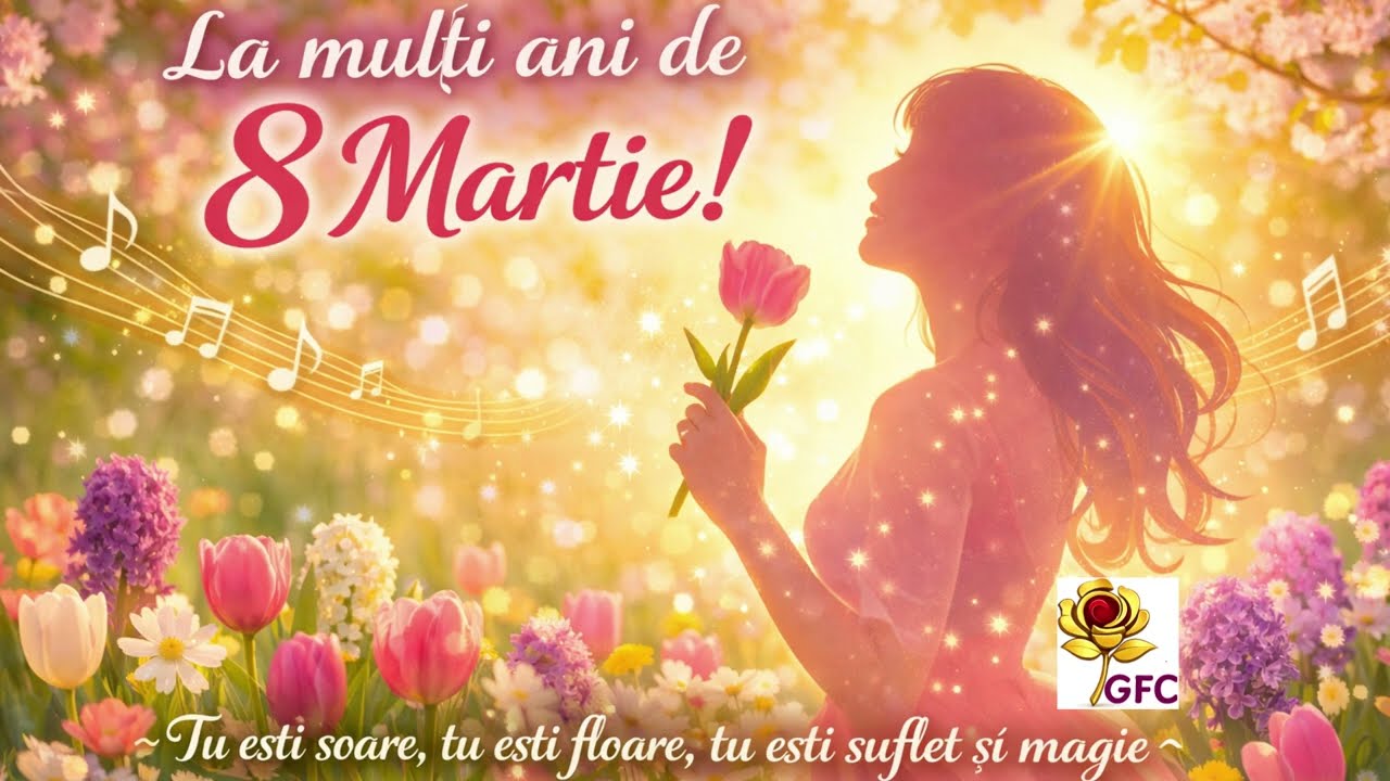 GFC - 8 Martie 2026 &ndash; C&acirc;ntec, Floare și Emoție pentru Femei #8Martie #ZiuaFemeii #LaMulțiAni