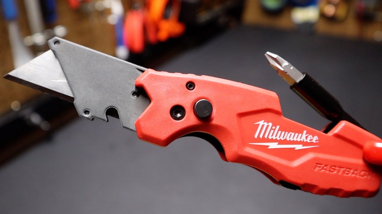 Best Utility Knife Milwaukee Fastback 6 in 1 vs Husky