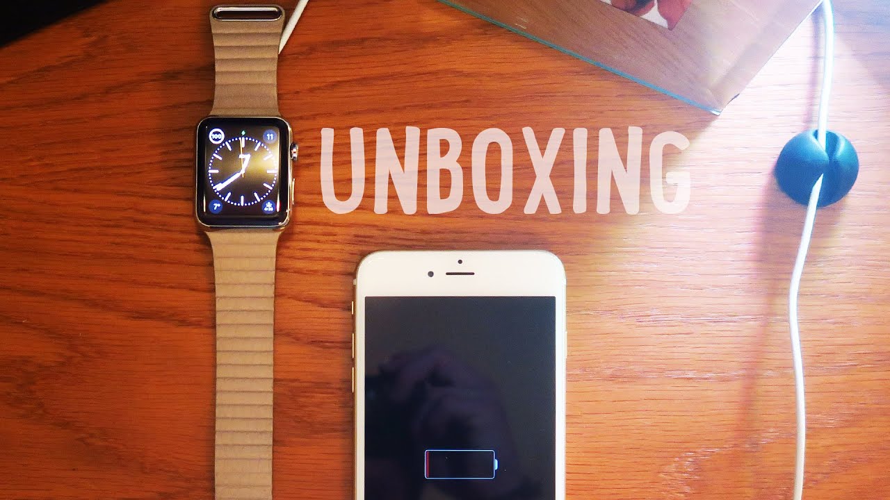 Apple Watch: Stone Leather Loop Unboxing and Setup