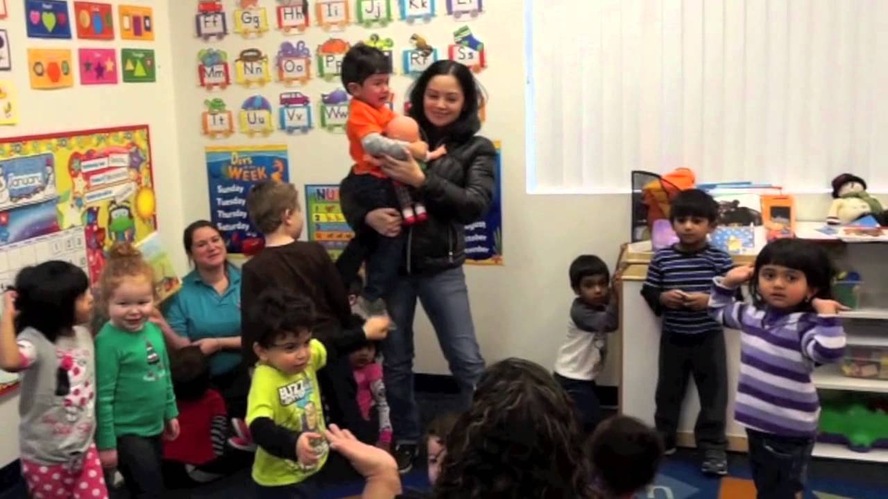 Picking up our son- 1st day of day care