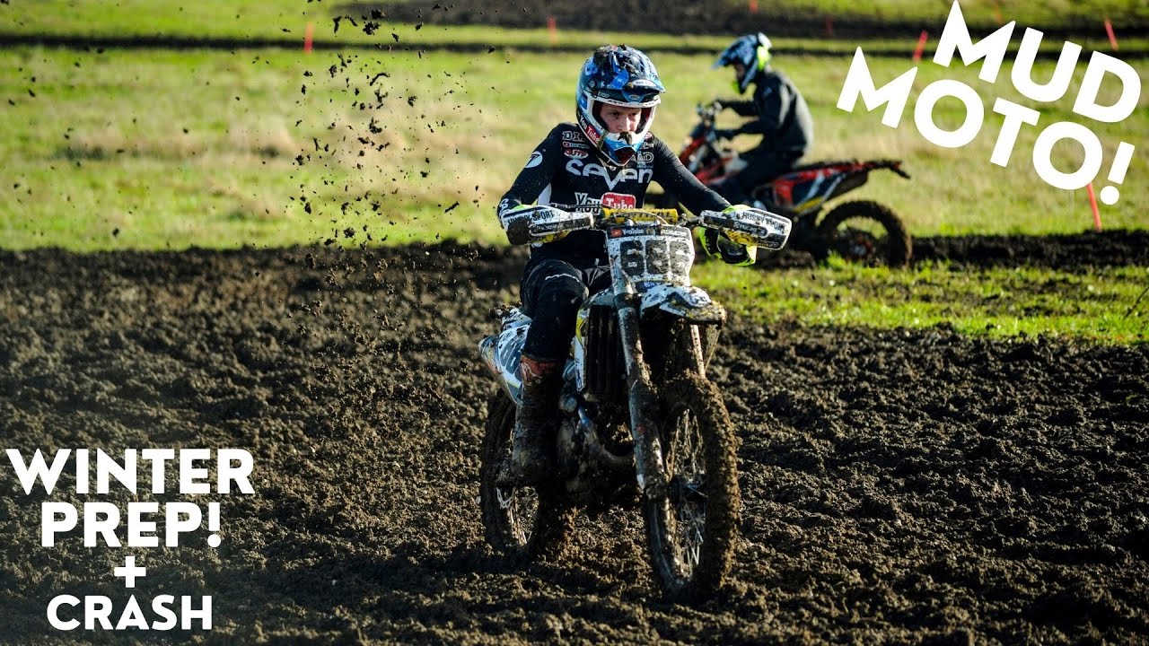 Gnarly Mud Moto At Hampton Mx Track!