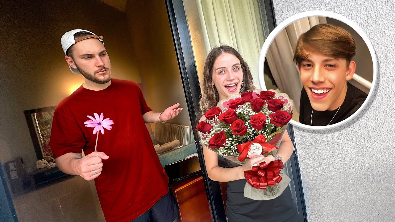 O ADUR ME MANDOU FLORES E O HALLAN FICOU BRAVO...