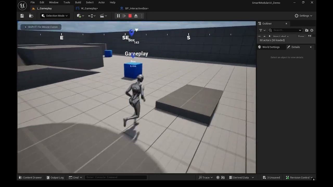 Unreal Engine 5 | Smart Modular UI - Navigation UI