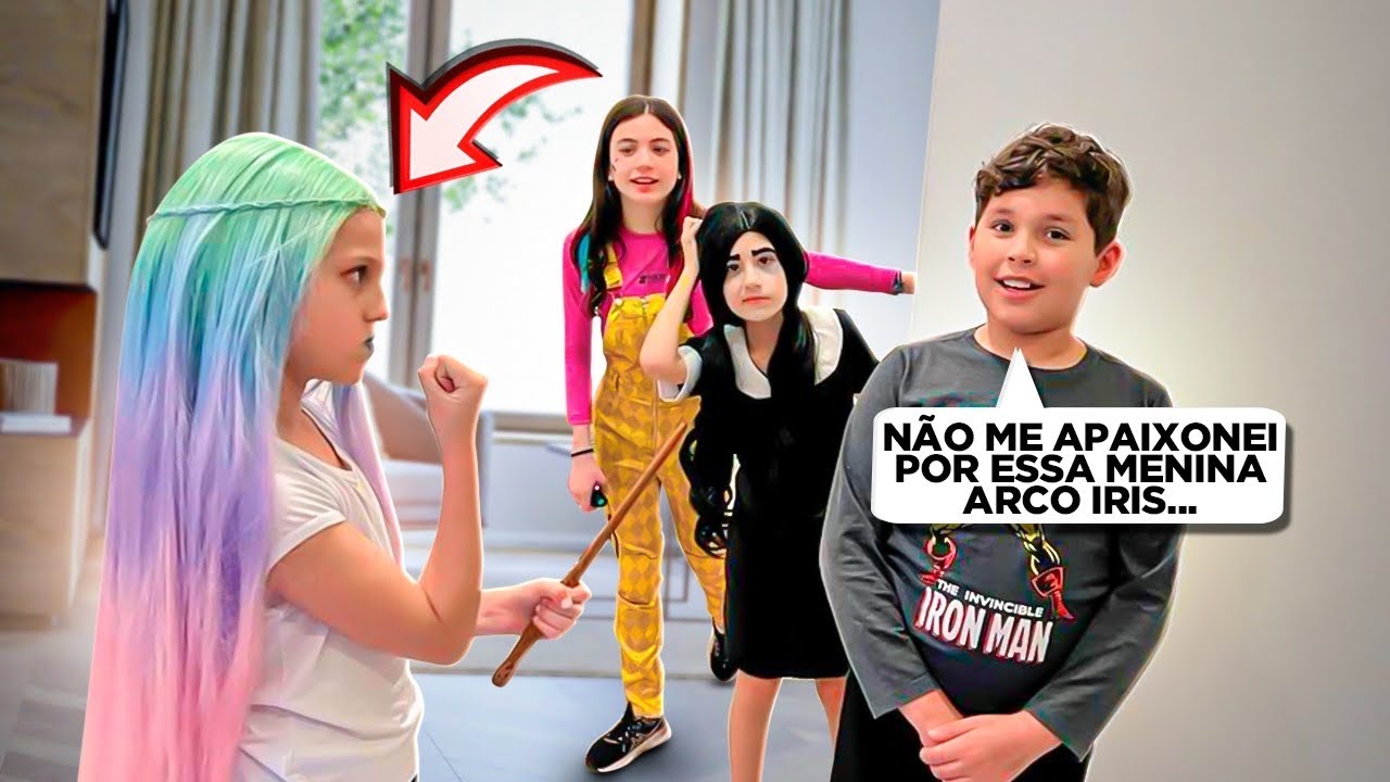 O LUGUINHO VAI TERMINAR COM A SUPER MENINA ARCO IRIS