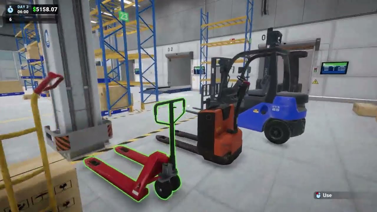 Sneak peek of new warehouse update on Megastore Simulator!