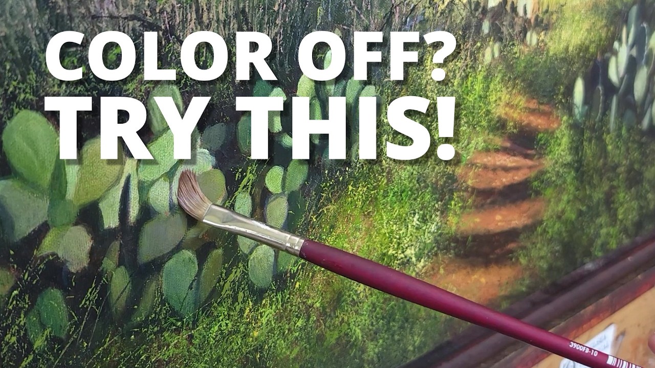 The GLAZING technique every landscape painter should know