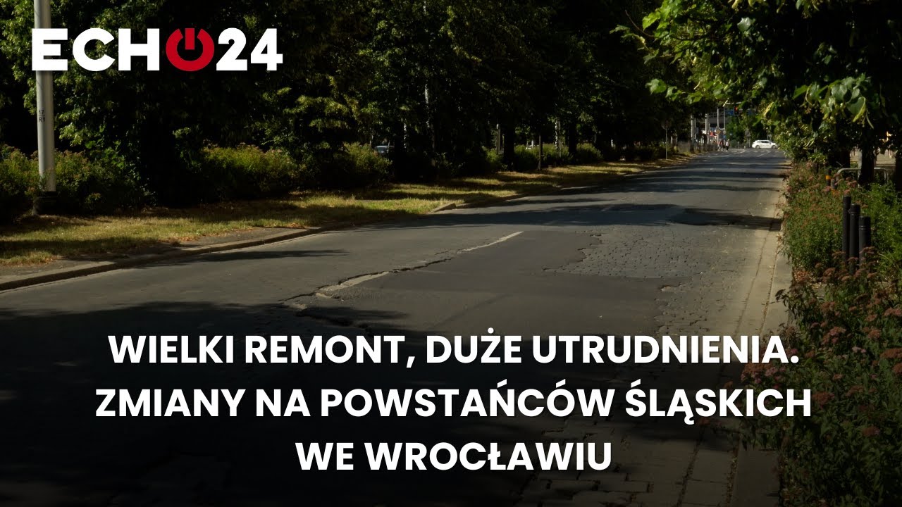 Wielki remont, duże utrudnienia. Zmiany na Powstańc&oacute;w Śląskich we Wrocławiu