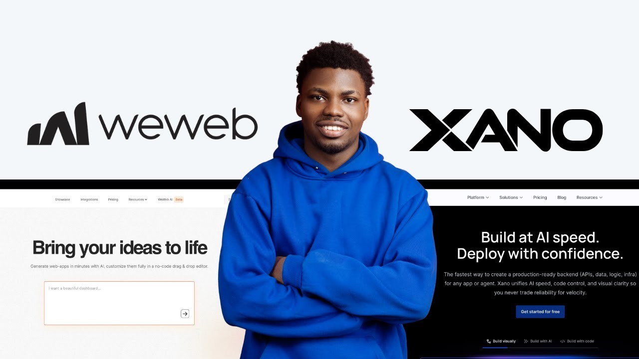 Getting familiar with the Weweb & Xano interface (Fundamentals Lesson 1)