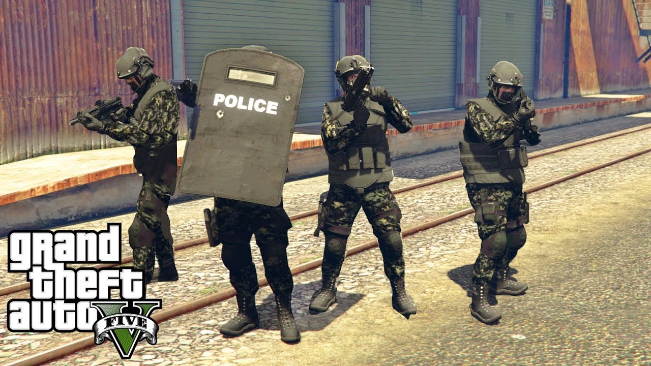 GTA 5 - SWAT Team Patrol! LSPDFR Play As A Cop Episode #147 (LSPD SWAT Patrol)