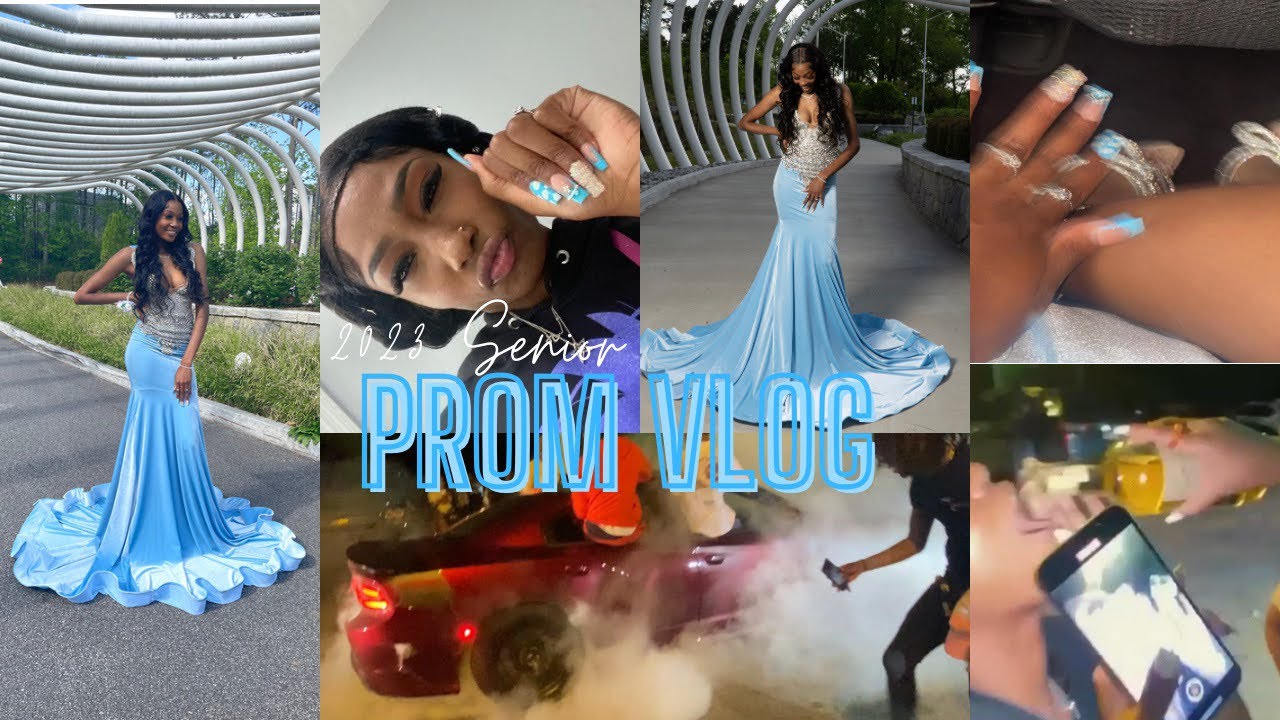 GRWM + AFTERPARTY: 2k23 SENIOR PROM VLOG👀🔥