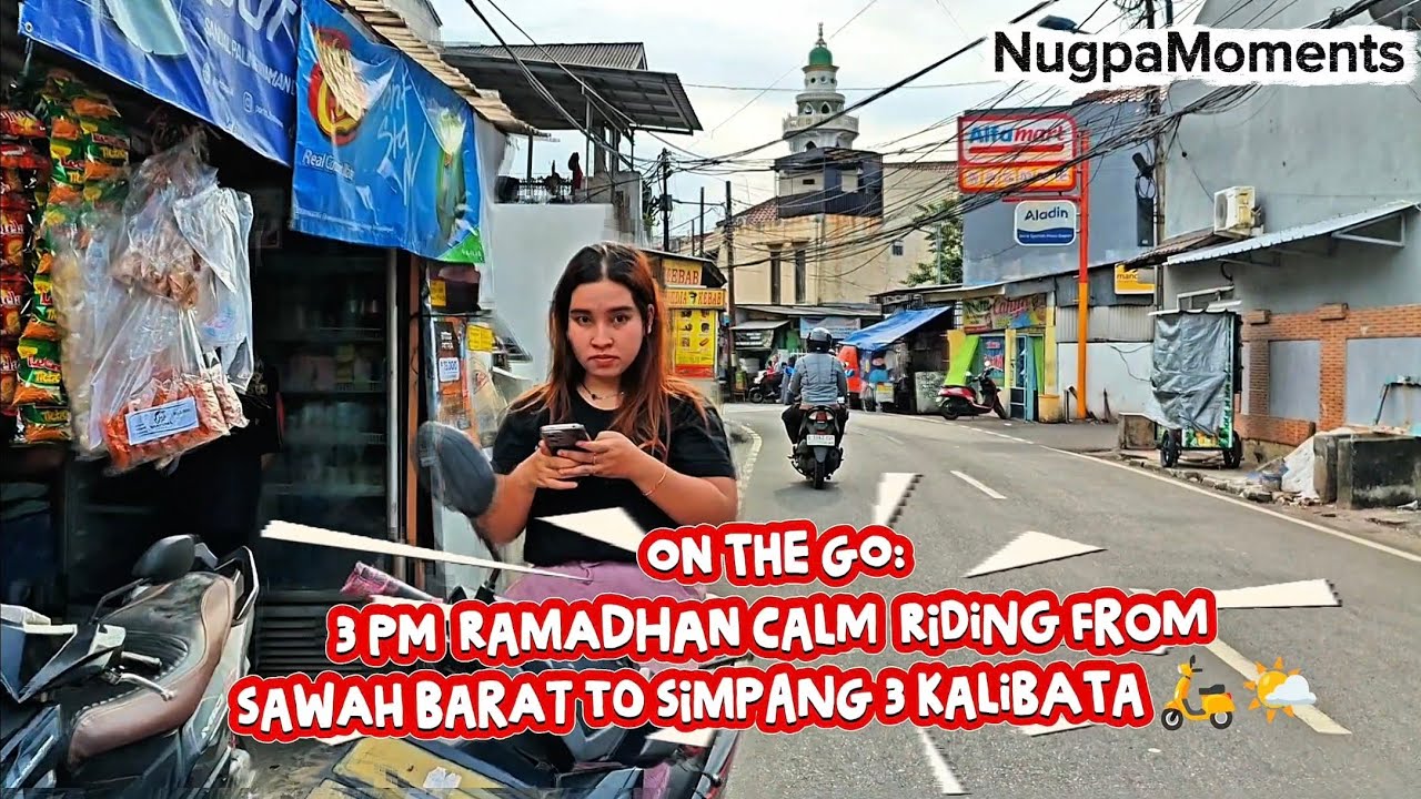 ON THE GO : 3 PM Calm — Riding from Sawah Barat to Kalibata 🛵🌤️ (25 Febuary 2026)