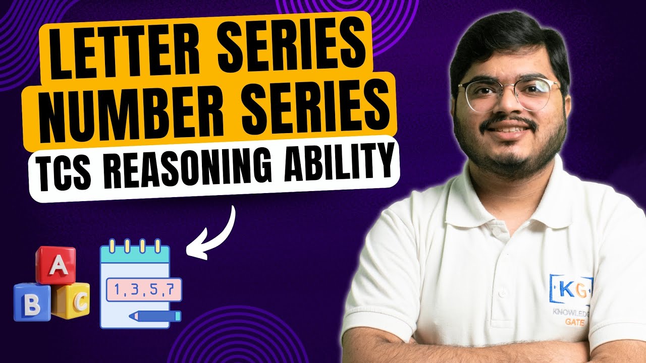 TCS Number Series Questions | Alphabet Series | TCS Reasoning Ability | TCS Smart Hiring | TCS NQT