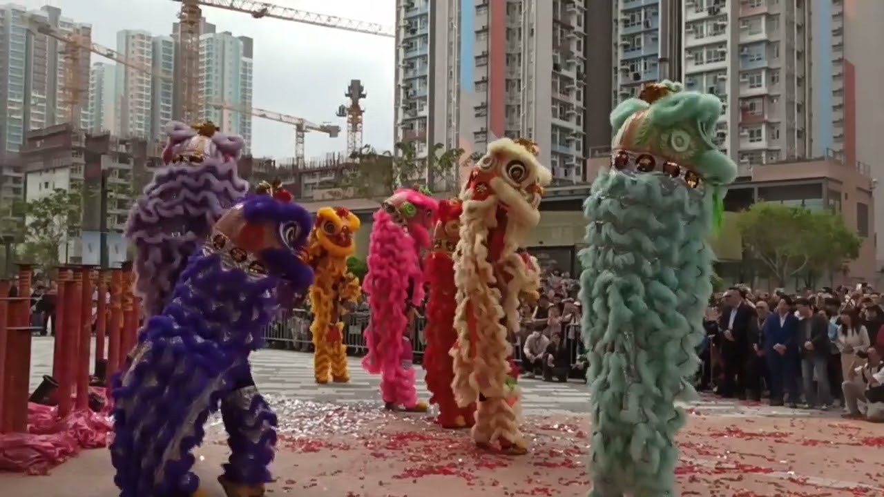 啟德體育園新春舞龍醒獅離場式 20260225