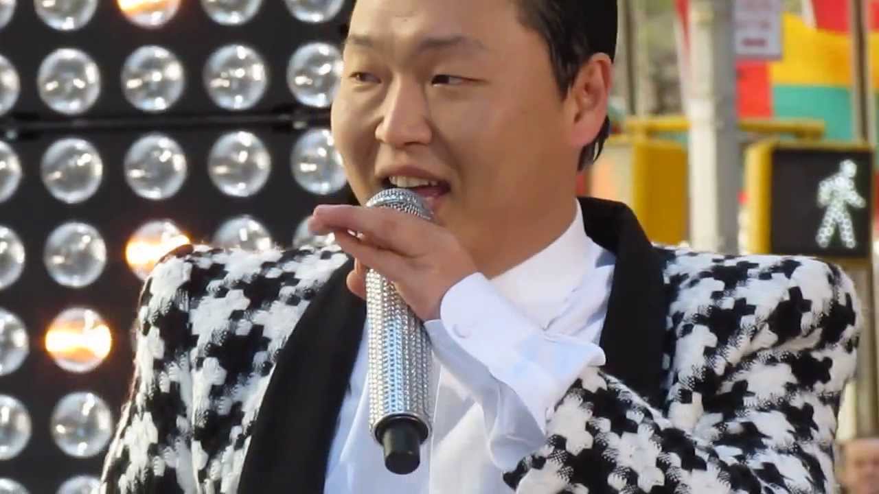 Clips of PSY at the Today Show 130503