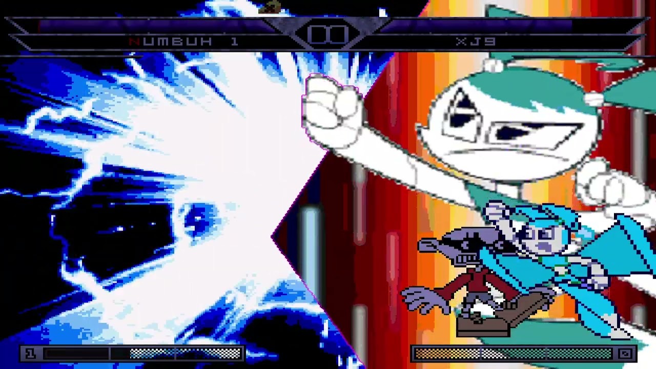 KOF MUGEN Numbuh 1 (myyoutuberocks) vs Jenny (Camren springer)