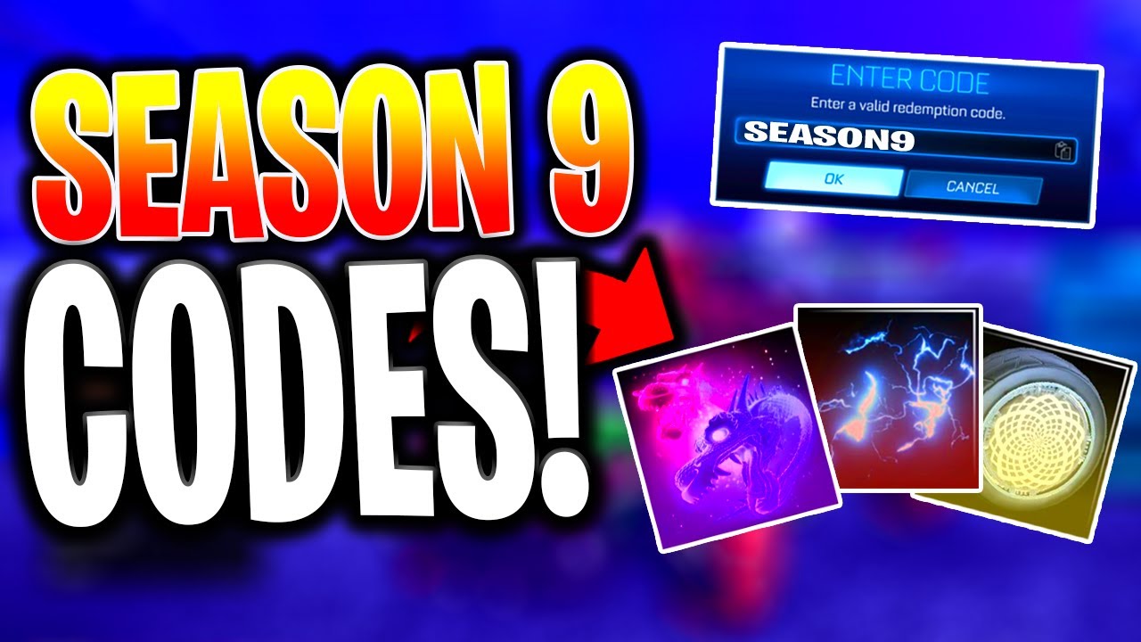 *NEW* Rocket League SEASON 9 Codes!