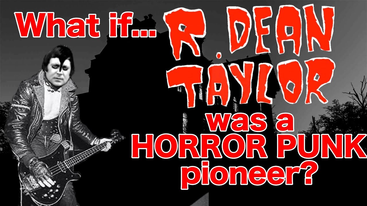R. Dean Taylor - There's A Ghost In My House (Horror Punk Version) - Not AI!