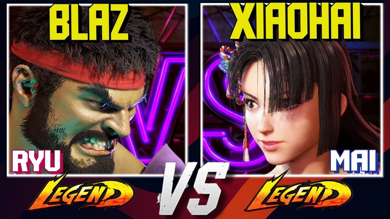Ryu vs Mai at the Highest Level 🔥 Blaz vs XiaoHai | SF6 Replay