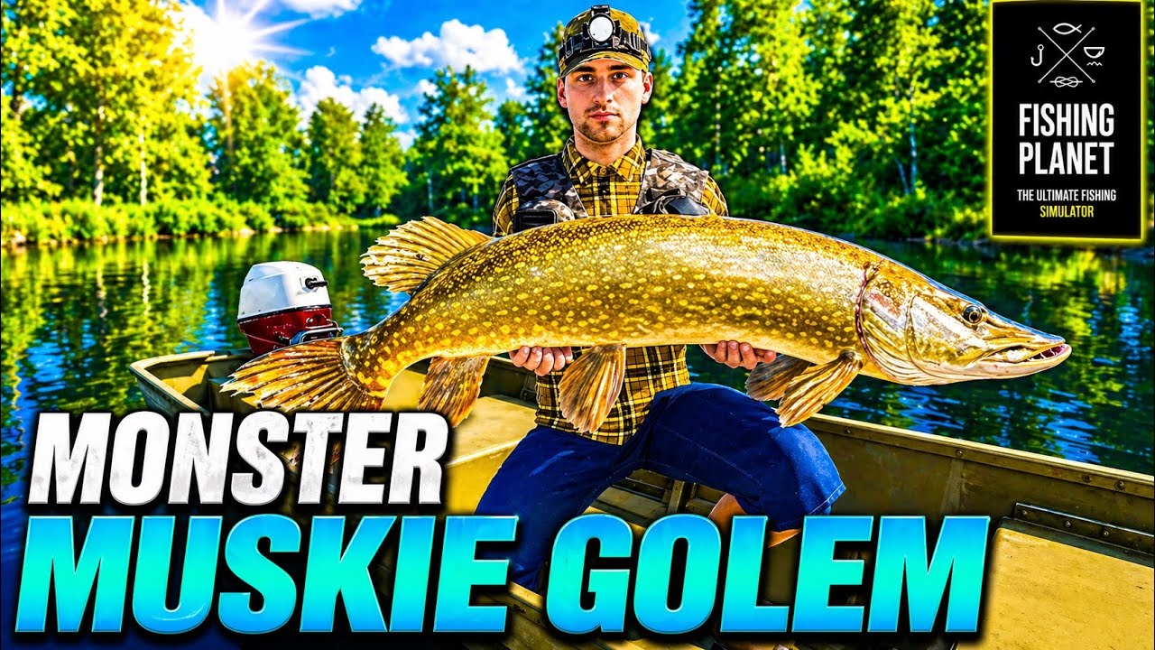 Saint Croix Lake Muskie Golem Hotspot Guide🎣 - Fishing Planet