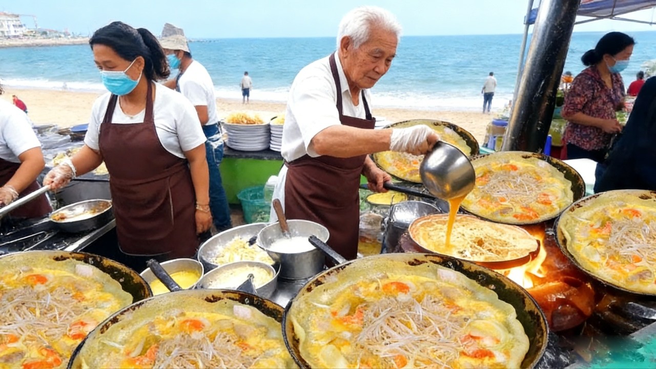 Chợ nông thôn Thanh Đảo: 200 tệ mua chậu hải sản, cực tươi ngon!