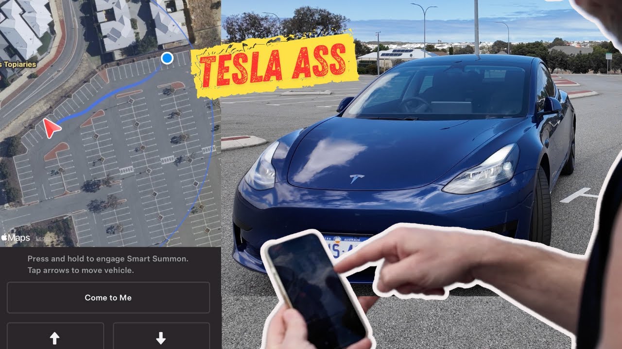 TESLA Smart Summon теперь работает лучше в Австралии?
