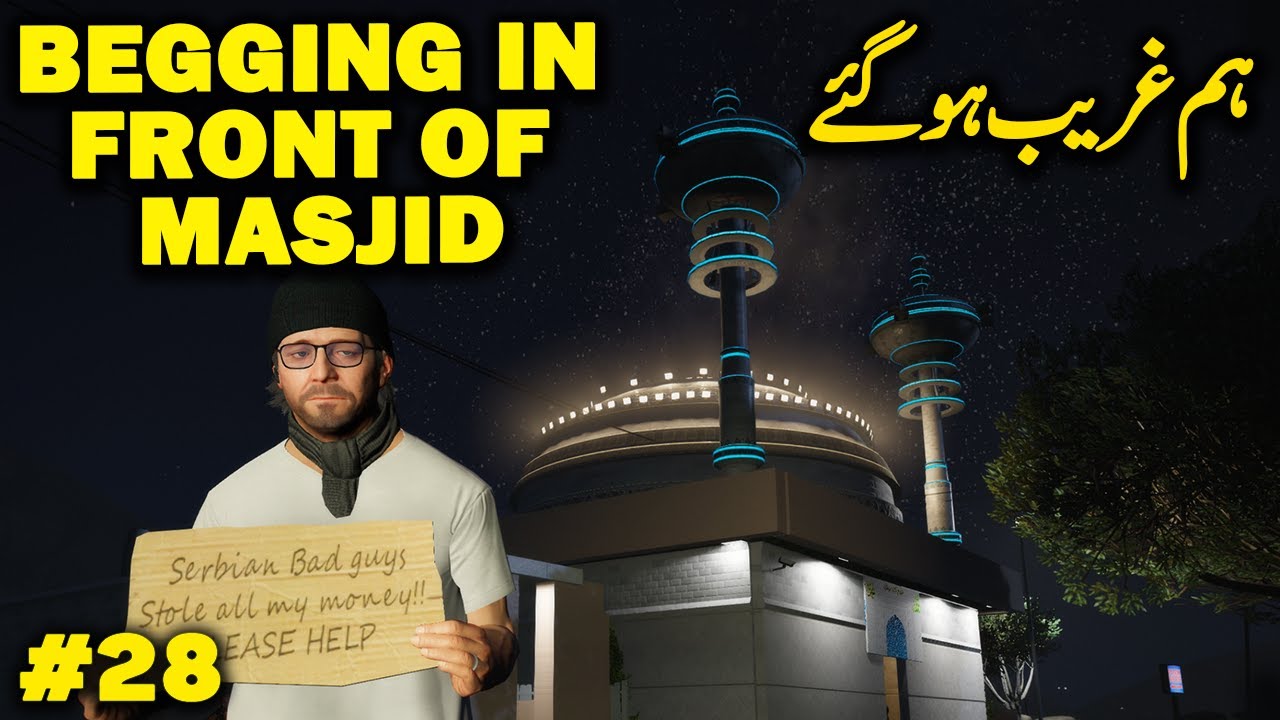 MICHAEL BEGGING IN FRONT OF MASJID | GTA 5 MODS EP #28 | RADIATOR