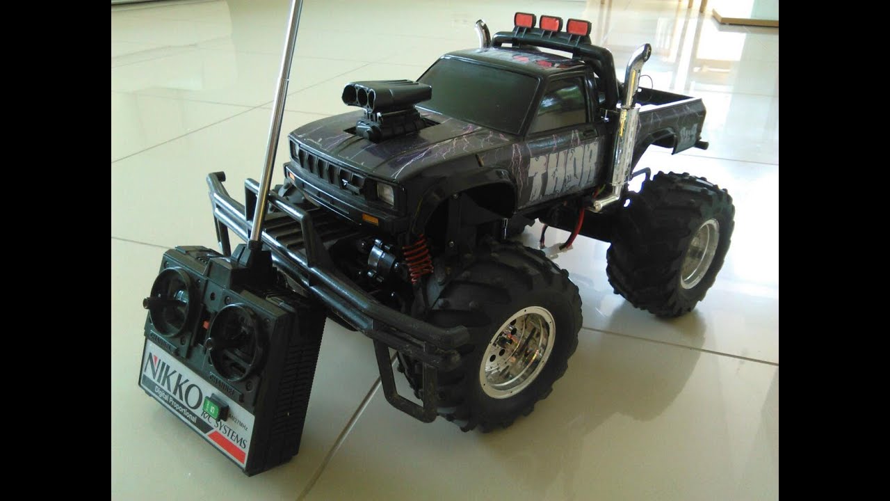 Vintage RC Nikko THOR Toyota Hilux * Original electric