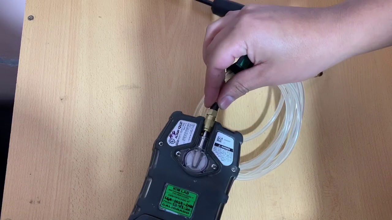 Uso de medidor de Gases MSA 5X