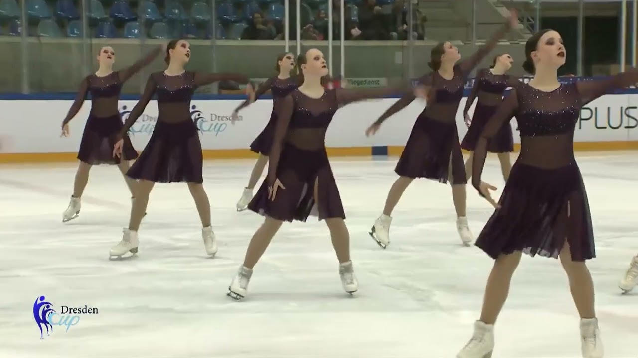 DresdenCup2023 ISU Advanced Novice FS Team Le Soleil POL