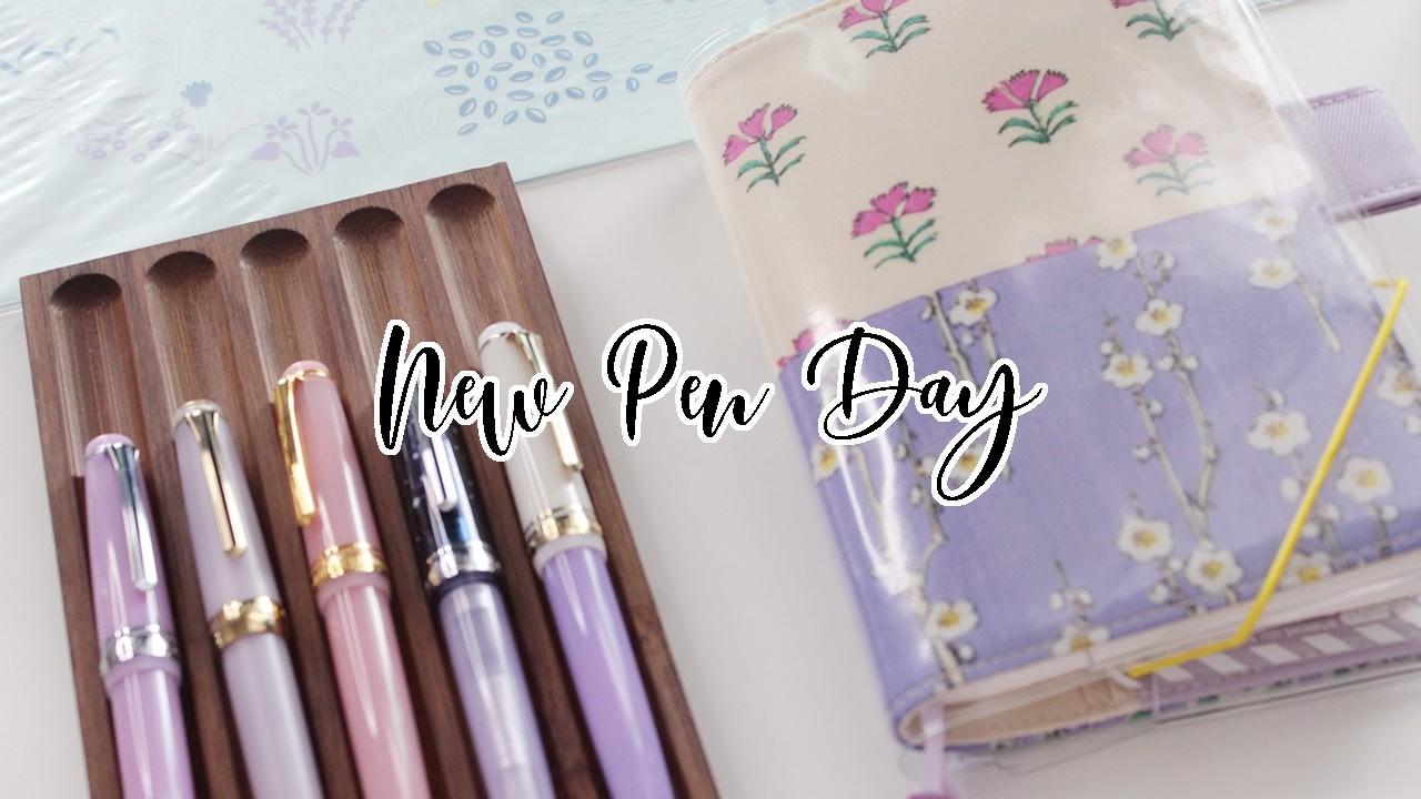 НОВАЯ РУЧКА | Распаковка ручки Sailor Pro Gear Slim Nerikiri | Ана Джолин