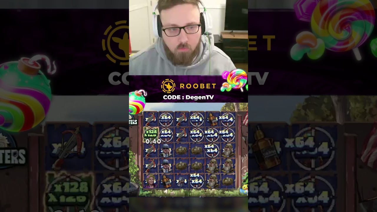 $90 to $1000 DUCK HUNTER | dgentv x roobet | #gamblinggames #casino #slots #maxwin
