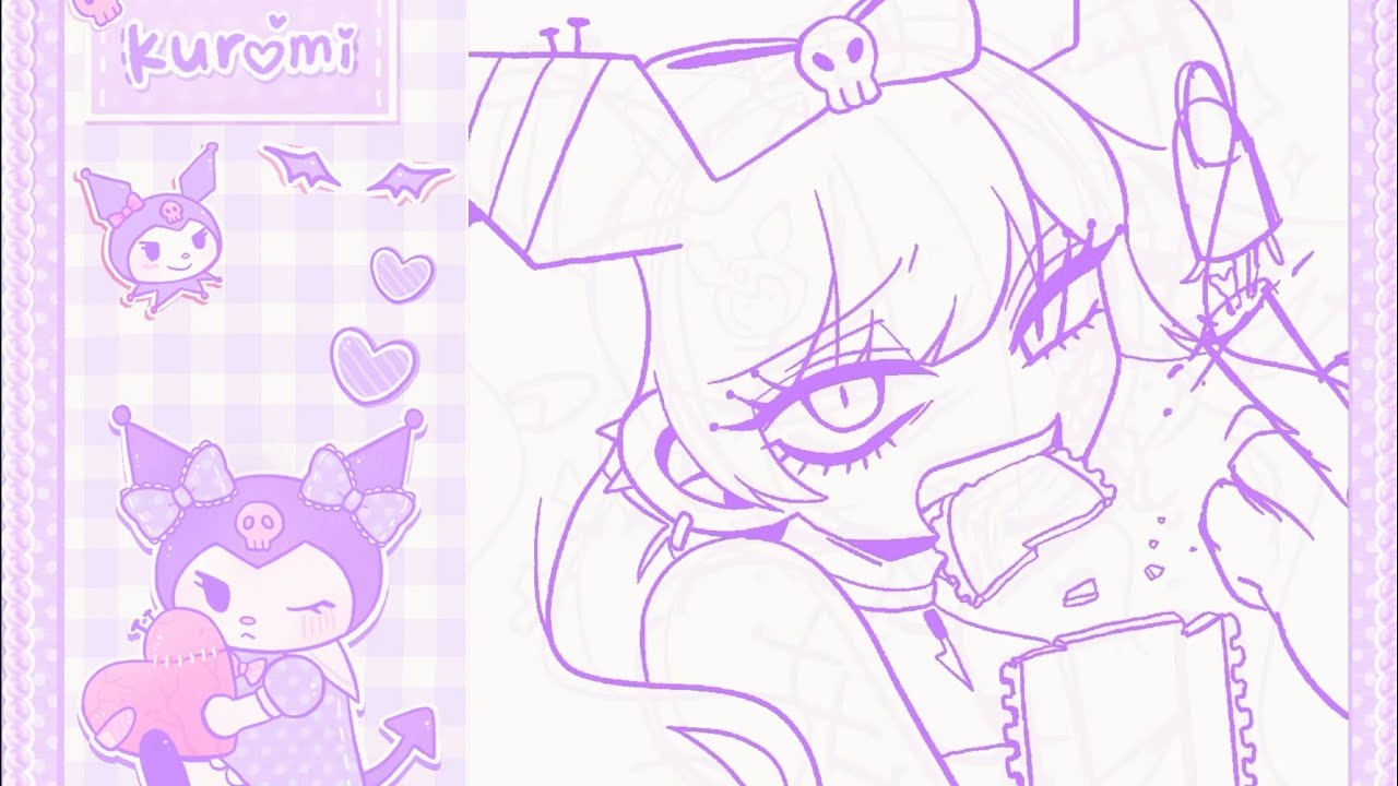 🧠 my melody & kuromi 💖💜