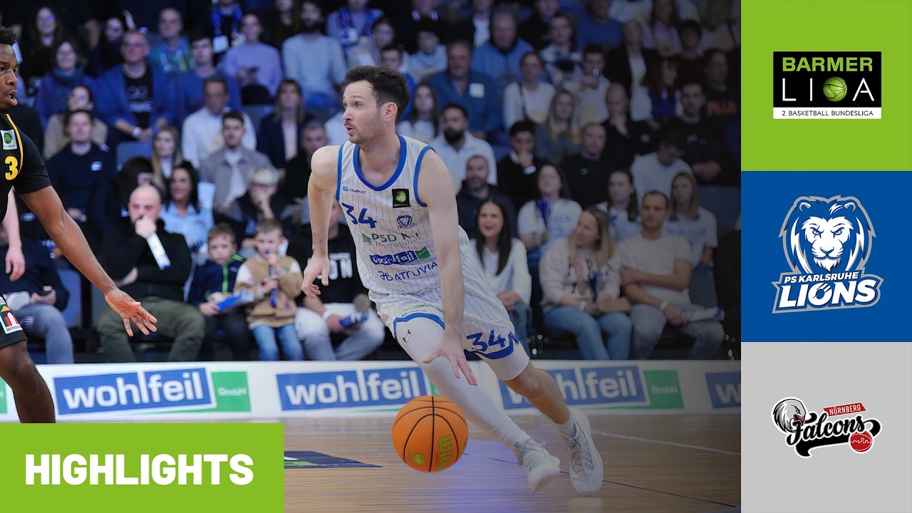 ProA: PS Karlsruhe LIONS vs. Nürnberg Falcons BC | SETV